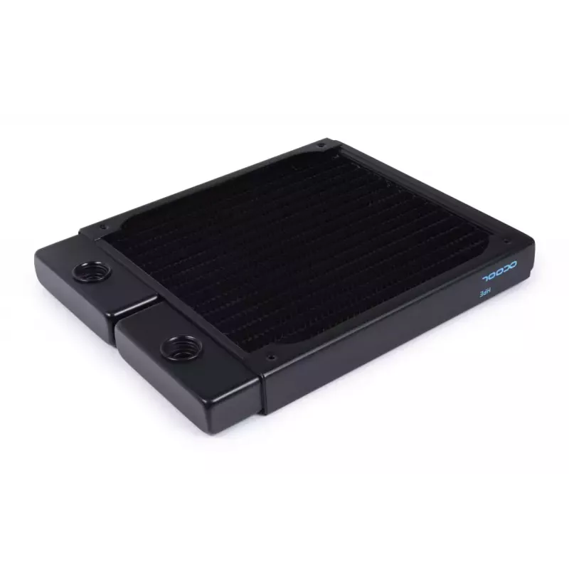 Radiator Alphacool 14443 Messing Kupfer Edelstahl Schwarz 140 mm