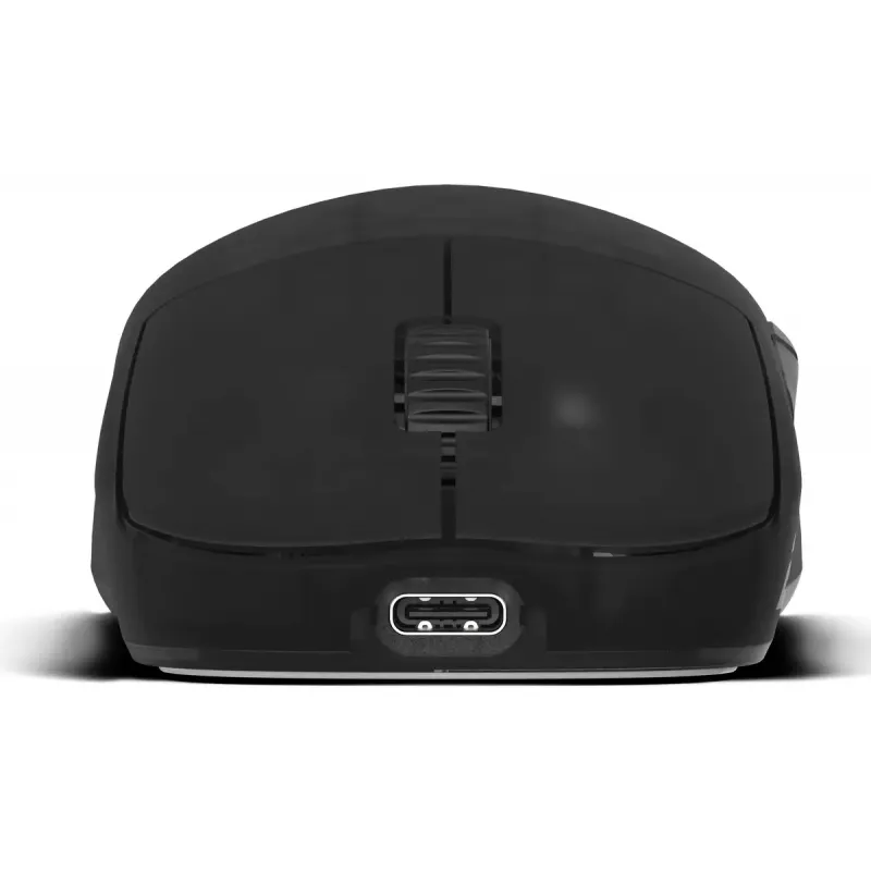 Gaming-Maus Endgame Gear OP1W 4K V2 — für Rechtshänder, optisch 30.000 DPI, RF Wireless + USB Typ-A, 7 Tasten, grau