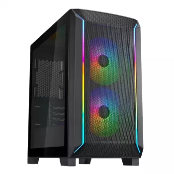 PC-Gehäuse Silverstone FARA 312Z Midi Tower Schwarz