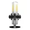 PC-Mikrofon Endgame Gear XSTRM — kabelgebundenes USB, Empfindlichkeit -36 dB, 20–20000 Hz, Touch-Bedienelemente, 2 m Kabel, schwarz/weiß