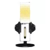 PC-Mikrofon Endgame Gear XSTRM — kabelgebundenes USB, Empfindlichkeit -36 dB, 20–20000 Hz, Touch-Bedienelemente, 2 m Kabel, schwarz/weiß