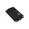 Wasserkühler + Backplate Aquatuning GmbH 13058 Acetal Kupfer Schwarz 63mm 73mm 21mm