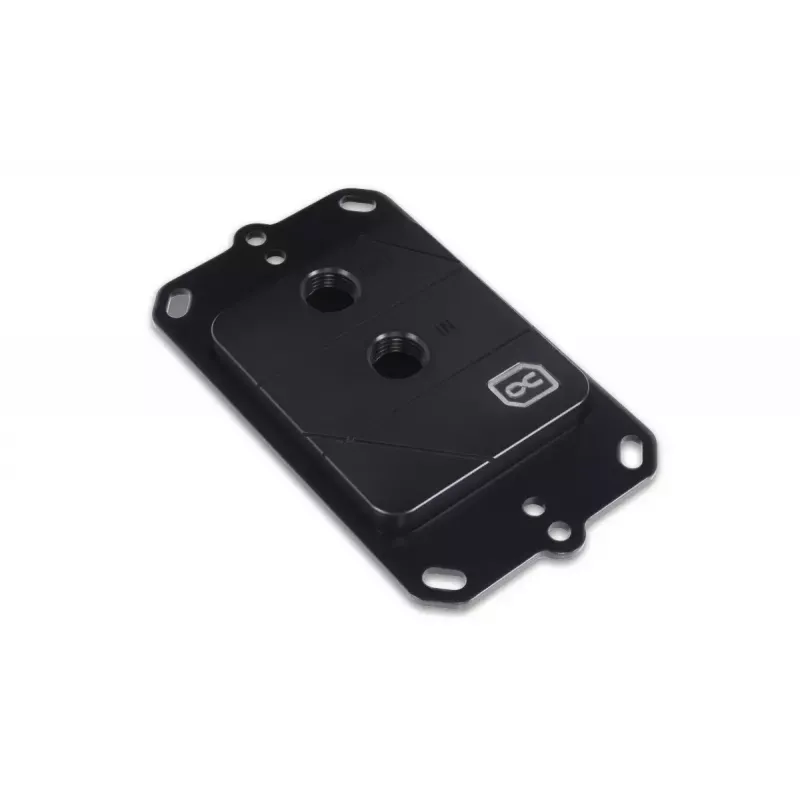 Wasserkühler + Backplate Aquatuning GmbH 13058 Acetal Kupfer Schwarz 63mm 73mm 21mm