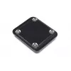 Wasserkühler + Backplate Aquatuning GmbH 13058 Acetal Kupfer Schwarz 63mm 73mm 21mm