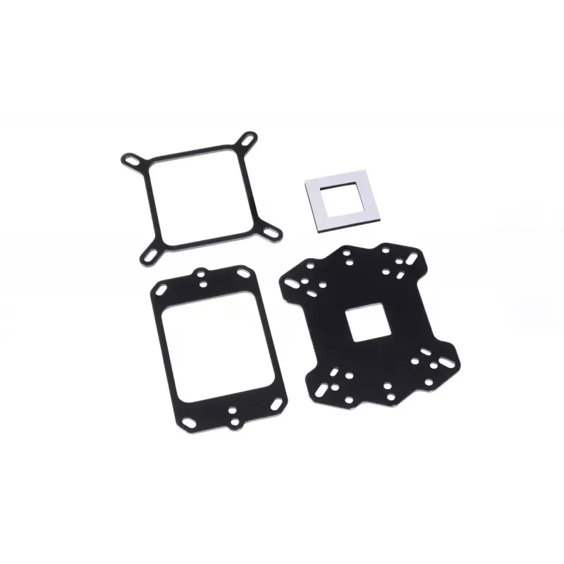 Wasserkühler + Backplate Aquatuning GmbH 13058 Acetal Kupfer Schwarz 63mm 73mm 21mm