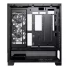PC-Gehäuse Phanteks XT View Tower Schwarz — Midi-Tower, gehärtetes Glas, RGB, unterstützt ATX/EATX/Micro-ATX/Mini-ITX, GPU bis zu 41,5 cm, CPU-Kühler 184 mm