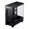 PC-Gehäuse Phanteks XT View Tower Schwarz — Midi-Tower, gehärtetes Glas, RGB, unterstützt ATX/EATX/Micro-ATX/Mini-ITX, GPU bis zu 41,5 cm, CPU-Kühler 184 mm