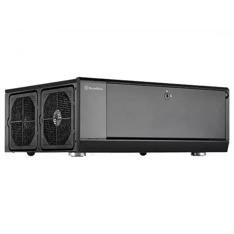 PC-Gehäuse Silverstone GD10 HTPC Schwarz