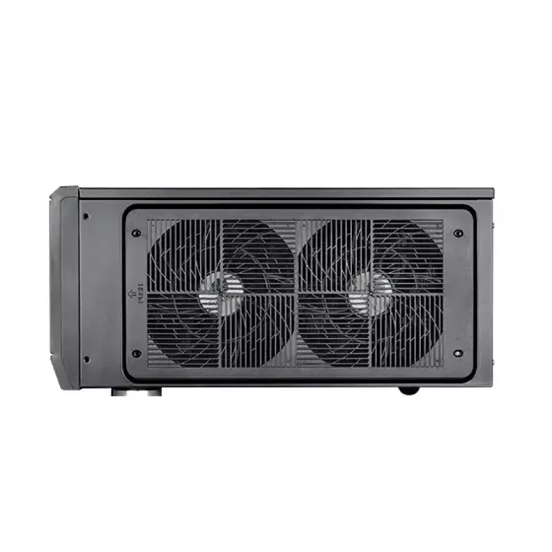 PC-Gehäuse Silverstone GD10 HTPC Schwarz
