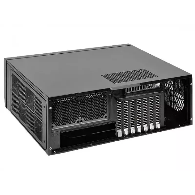 PC-Gehäuse Silverstone GD10 HTPC Schwarz