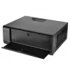 PC-Gehäuse Silverstone GD10 HTPC Schwarz