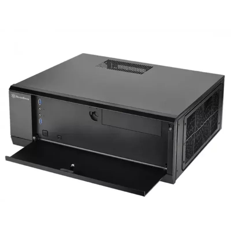 PC-Gehäuse Silverstone GD10 HTPC Schwarz