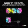 Corsair iCUE LINK RX140 RGB Lüfter, 14 cm, Schwarz, 300–1700 U/min, Magnetlager