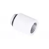 Schlauchverbinder Alphacool 17568 Weiß 1/4 Zoll Gewinde 20 mm Tiefe