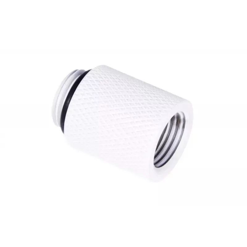 Schlauchverbinder Alphacool 17568 Weiß 1/4 Zoll Gewinde 20 mm Tiefe