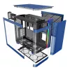 PC-Gehäuse Montech KING 95 Midi Tower Blau