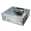 SilverStone MILO 11 SST-ML11B schlank Micro-ATX Desktop-PC-Gehäuse
