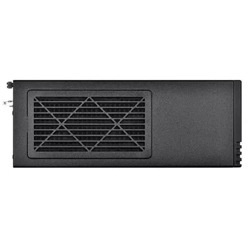 SilverStone MILO 11 SST-ML11B schlank Micro-ATX Desktop-PC-Gehäuse