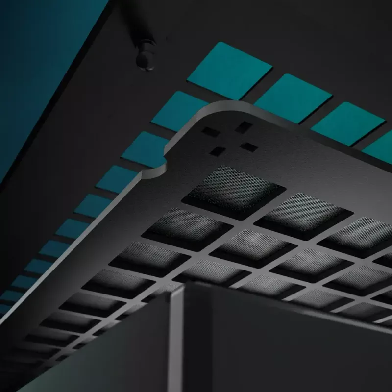 ARCTIC Xtender VG (Black) Premium E-ATX PC-Gehäuse mit vertikaler GPU-Montage