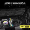 Ventilator Corsair RS140 MAX Computergehäuse-Lüfter 14 cm Schwarz 2 Stück