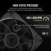 Ventilator Corsair RS140 MAX Computergehäuse-Lüfter 14 cm Schwarz 2 Stück