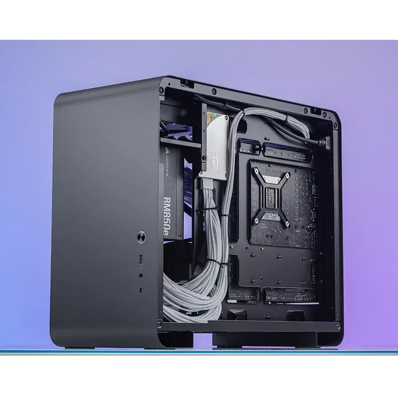 PC-Gehäuse Jonsbo U4 Mini Mini Tower Schwarz