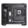 PC-Gehäuse Jonsbo U4 Mini Mini Tower Schwarz