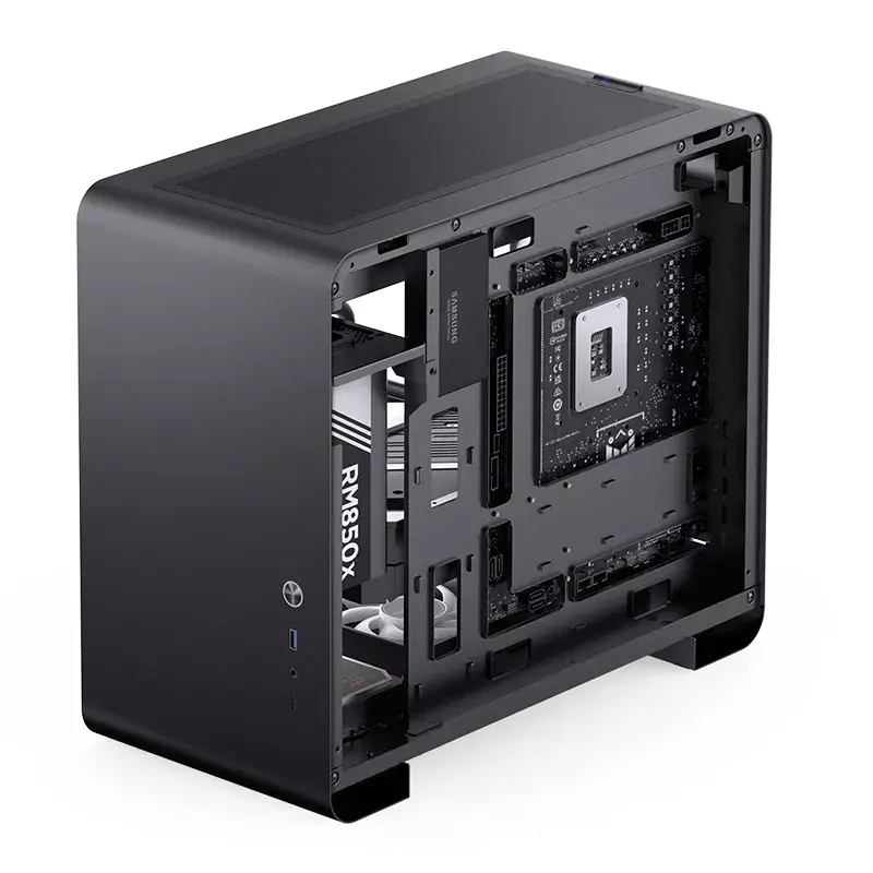 PC-Gehäuse Jonsbo U4 Mini Mini Tower Schwarz