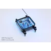 Water block Alphacool Core 1 LT Aurora Acrylic Copper Nickel Schwarz Transparent