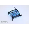 Water block Alphacool Core 1 LT Aurora Acrylic Copper Nickel Schwarz Transparent