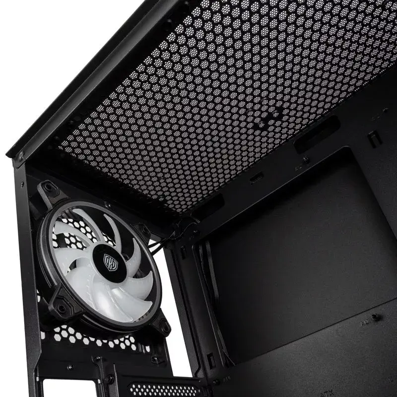 Computergehäuse Kolink VOID X Midi Tower Schwarz