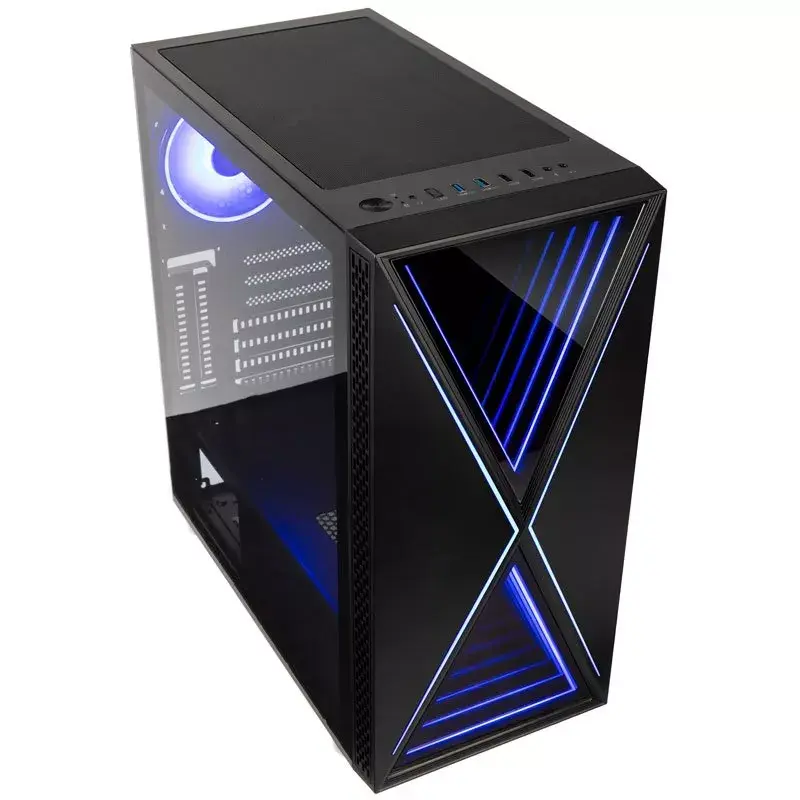 Computergehäuse Kolink VOID X Midi Tower Schwarz