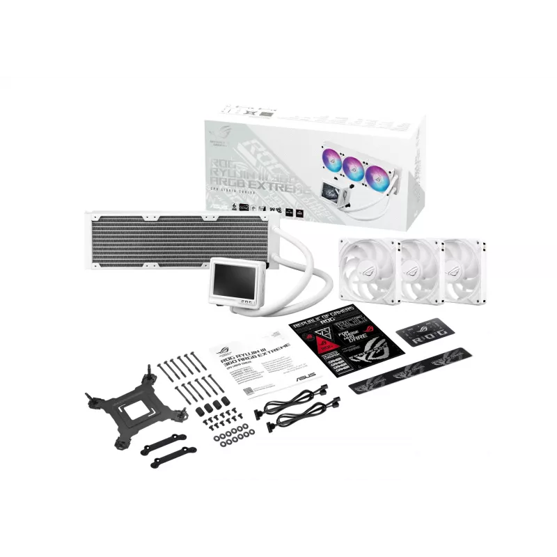 ASUS ROG RYUJIN III 360 ARGB EXTREME WHT Prozessor All-in-One-Flüssigkeitskühler 12 cm Weiß 1 Stk.