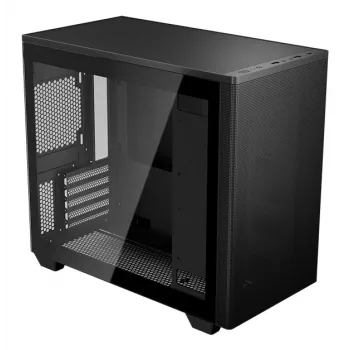PC Case Aerocool Stormfront Mini Mini Tower Schwarz ATX Side PSU 120mm Lüfter
