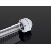 BitsPower BP-DWEML Messing-Fitting für Wasserkühlung, weiße Ausführung, 1/4-Zoll-Gewinde