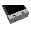 Radiator EK Water Blocks Messing Kupfer Edelstahl Schwarz 130x300x44mm