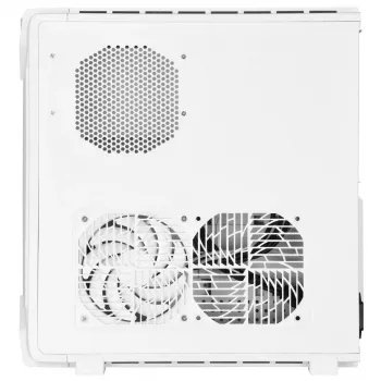PC-Gehäuse Silverstone RVZ03-ARGB Desktop Weiß