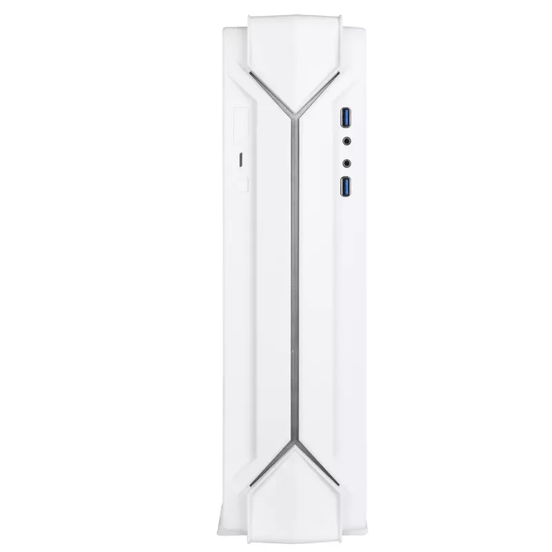 PC-Gehäuse Silverstone RVZ03-ARGB Desktop Weiß
