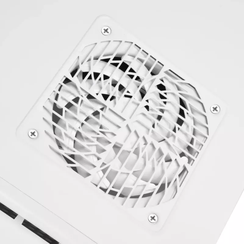 PC-Gehäuse Silverstone RVZ03-ARGB Desktop Weiß