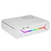 PC-Gehäuse Silverstone RVZ03-ARGB Desktop Weiß