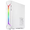 PC-Gehäuse Silverstone RVZ03-ARGB Desktop Weiß