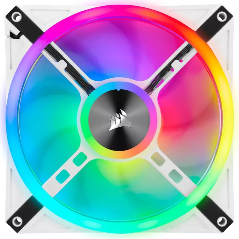 CORSAIR LED-Lüfter - QL-Serie Weiß QL140 RGB 140mm RGB Einzelpackung
