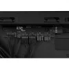 PC-Gehäuse ASUS ProArt PA401 Wood TG PWM Tower Schwarz — ATX, gehärtetes Glas, 2x160mm Frontlüfter, USB-C, unterstützt GPU 31,5 cm