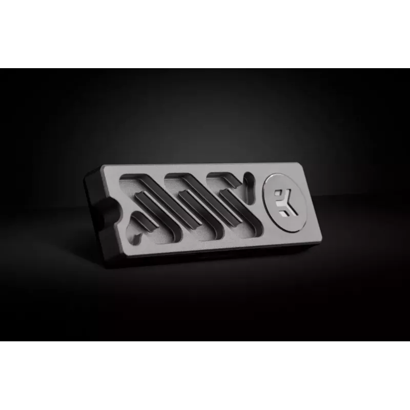 Kühlkörper EK Water Blocks Quantum Convection M.2 NVMe Aluminium Silber 24 mm 75 mm 11,3 mm
