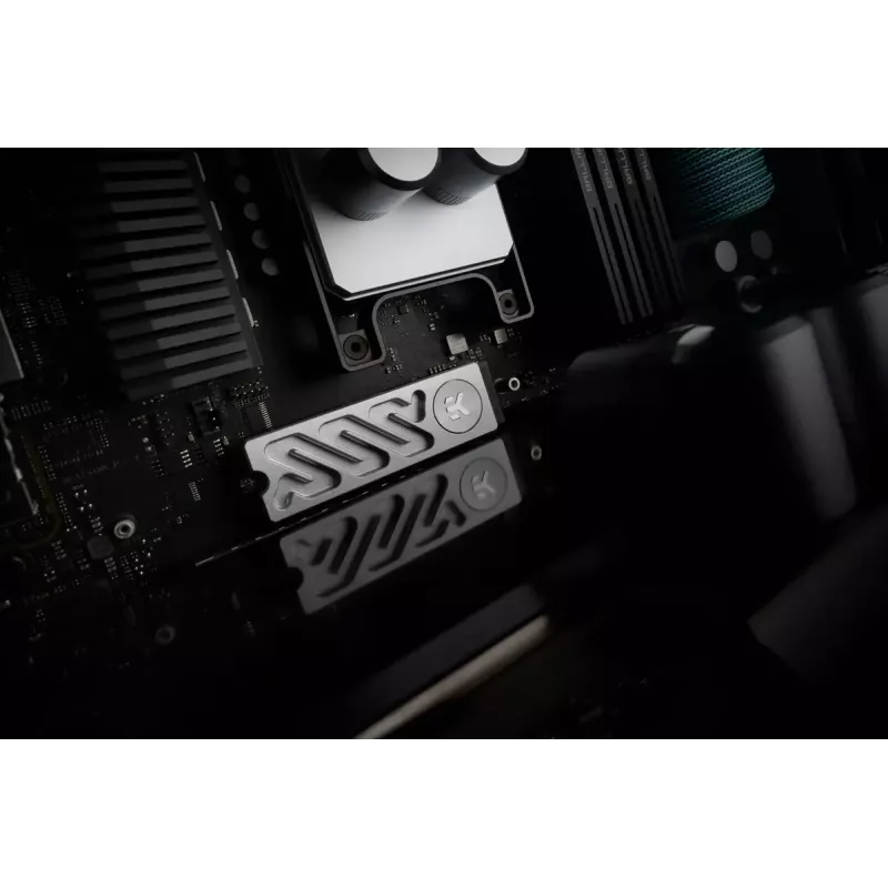 Kühlkörper EK Water Blocks Quantum Convection M.2 NVMe Aluminium Silber 24 mm 75 mm 11,3 mm