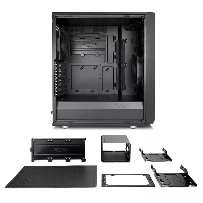PC-Gehäuse Fractal Design Meshify C Midi Tower Schwarz