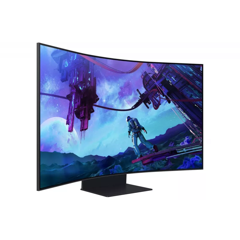 Samsung G97NC Computer-Monitor 139,7 cm (55 Zoll) 3840 x 2160 Pixel 4K Ultra HD LED Schwarz