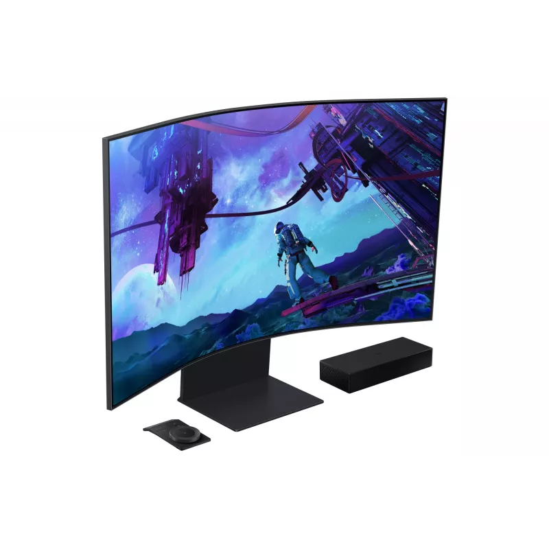 Samsung G97NC Computer-Monitor 139,7 cm (55 Zoll) 3840 x 2160 Pixel 4K Ultra HD LED Schwarz
