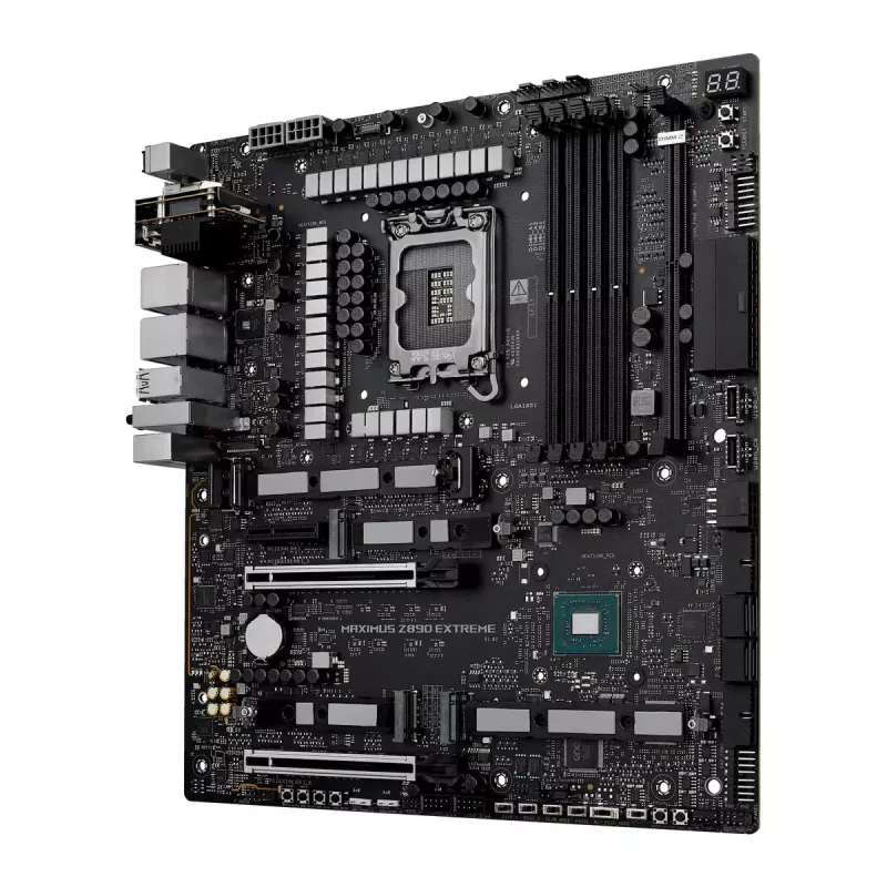 Motherboard ASUS ROG MAXIMUS Z890 EXTREME — Intel Z890, LGA 1851, Extended ATX, DDR5, 4 DIMM, Wi‑Fi 7, 10Gb Ethernet