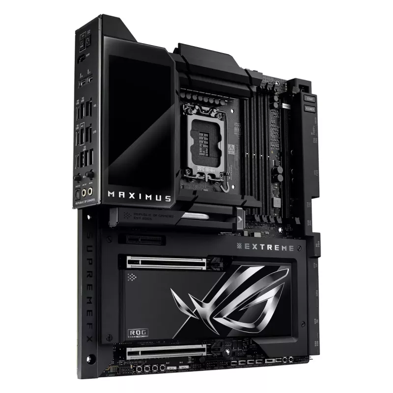 Motherboard ASUS ROG MAXIMUS Z890 EXTREME — Intel Z890, LGA 1851, Extended ATX, DDR5, 4 DIMM, Wi‑Fi 7, 10Gb Ethernet